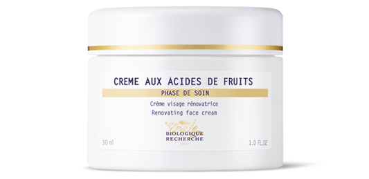 Krem do twarzy - BIOLOGIQUE RECHERCHE CRÈME AUX ACIDES DE FRUITS